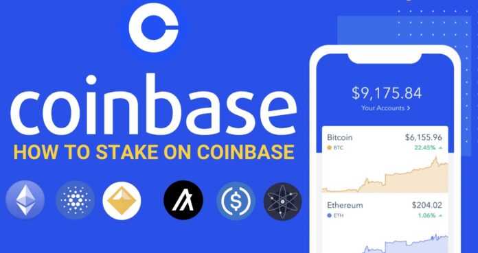 How to stake on coinbase